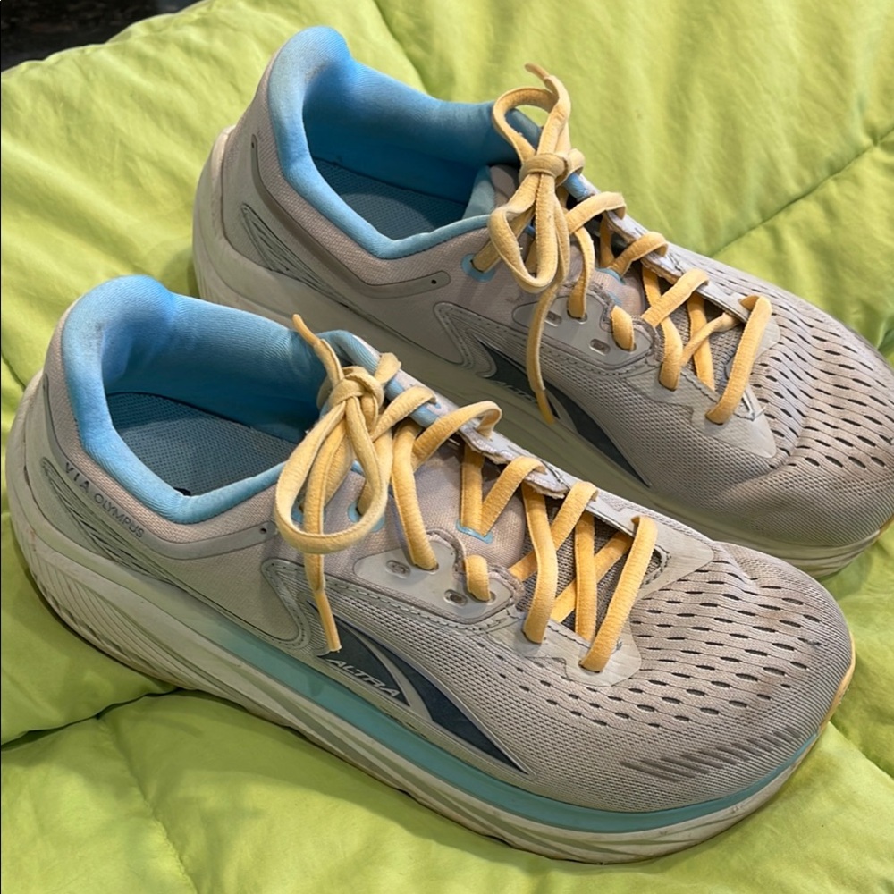 Altra VIA Olympus and Gray and Blue Athletic Shoes